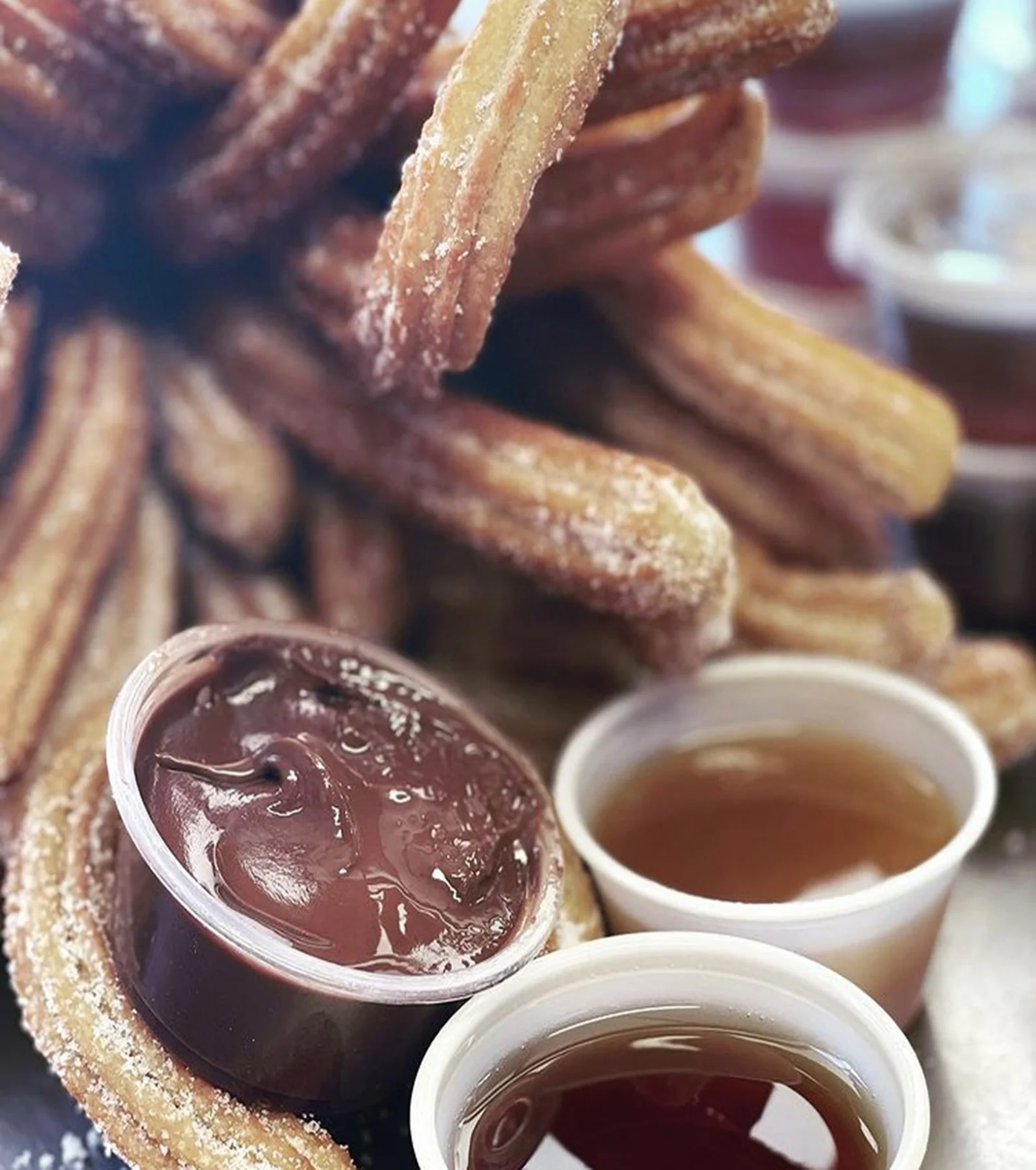 Image de churros et trampette