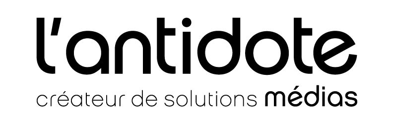 logo l'antidote créateur de solutions médias